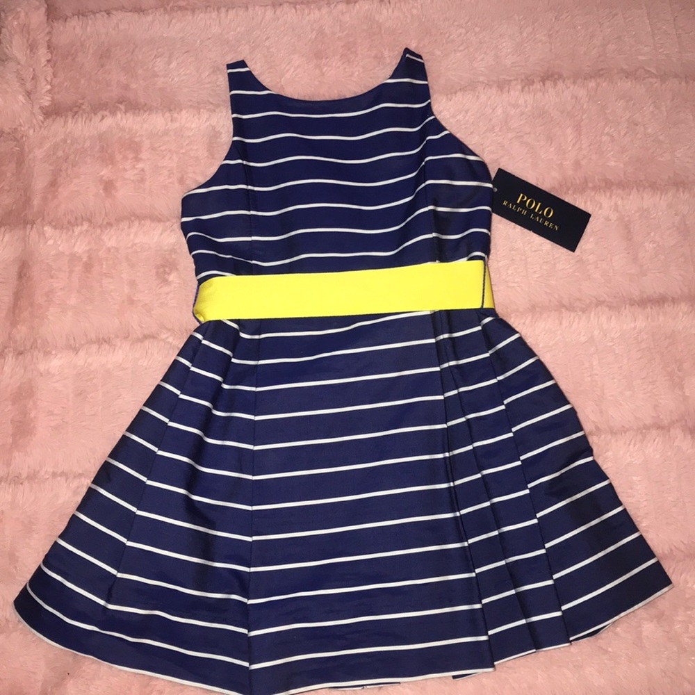 Toddler formal Polo dress by Ralph Lauren.